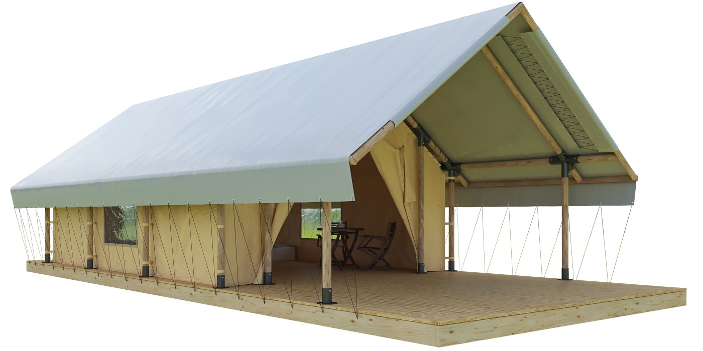 Палатка для глэмпинга сафари тент гранд купить safari-tent grand  - www.safari-tent.ru